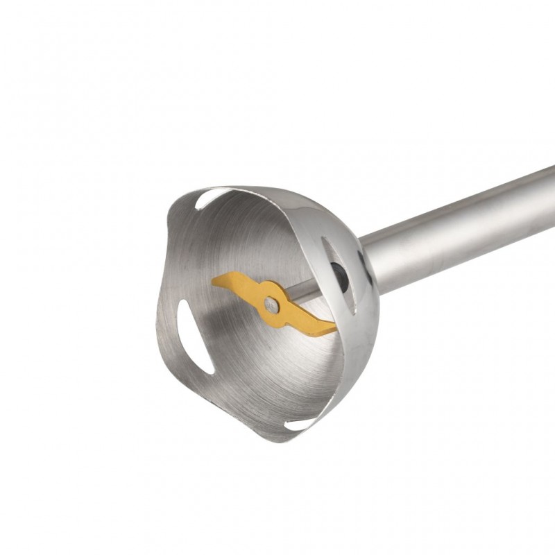 Mixer vertical cu accesorii, Rohnson R5788, 1000W, lame duble Titan, 2 viteze, 75dB, chopper 0.6L cu 2 lame inox, bol gradat 0.5L, tel inox